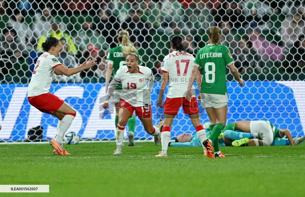 (SP)AUSTRALIA-PERTH-FIFA-2023 WOMEN'S WORLD CUP-GROUP B-CAN VS IRE