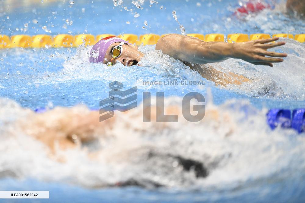 (SP)JAPAN-FUKUOKA-WORLD AQUATICS CHAMPIONSHIPS-SWIMMING-DAY 4