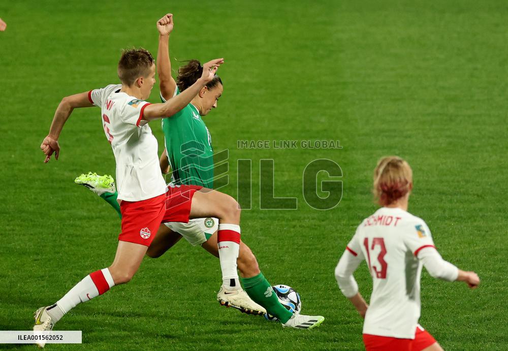 (SP)AUSTRALIA-PERTH-FIFA-2023 WOMEN'S WORLD CUP-GROUP B-CAN VS IRE