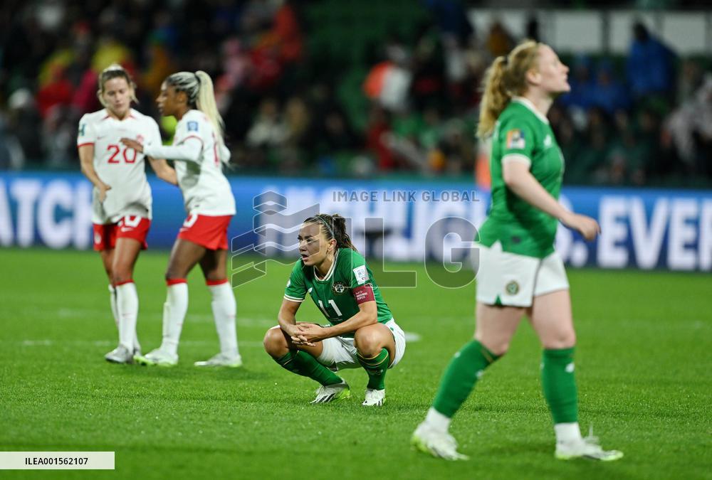 (SP)AUSTRALIA-PERTH-FIFA-2023 WOMEN'S WORLD CUP-GROUP B-CAN VS IRE