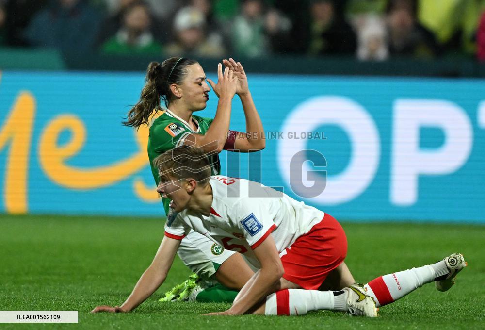 (SP)AUSTRALIA-PERTH-FIFA-2023 WOMEN'S WORLD CUP-GROUP B-CAN VS IRE