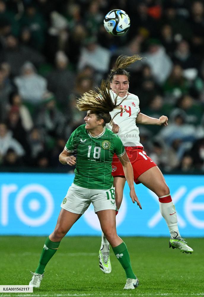 (SP)AUSTRALIA-PERTH-FIFA-2023 WOMEN'S WORLD CUP-GROUP B-CAN VS IRE