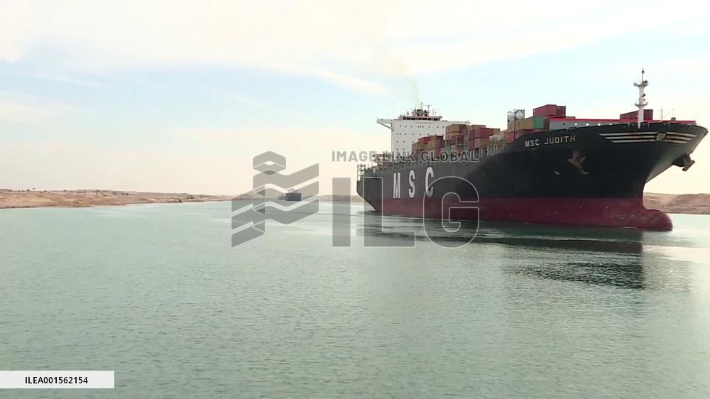 Egypt's Suez Canal achieves revenue of $144 billion over 67 years since nationalization