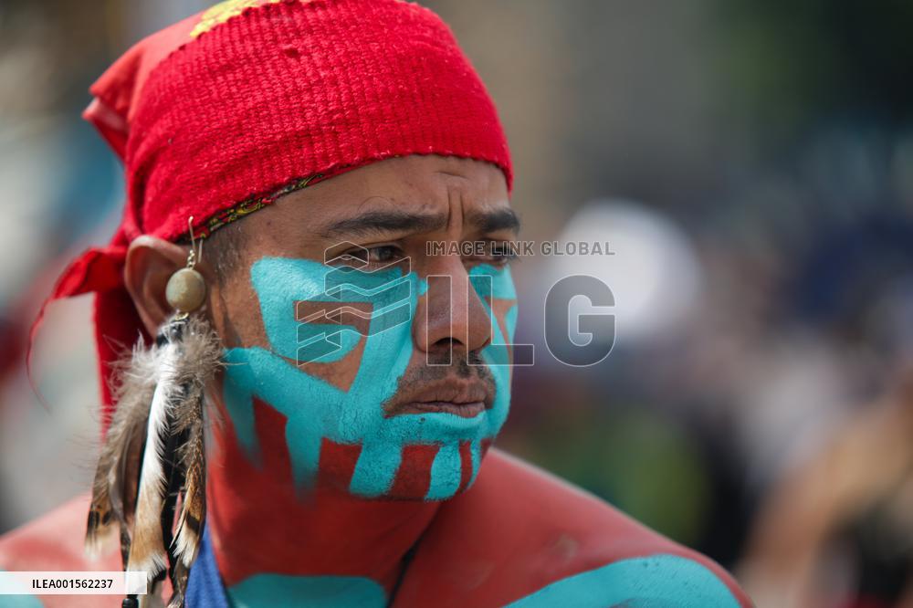 MEXICO-MEXICO CITY-TENOCHTITLAN FOUNDATION-ANNIVERSARY