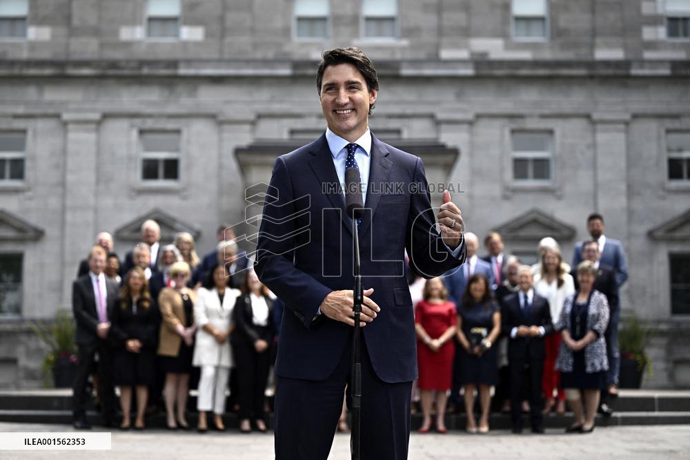 Cabinet Swearing-In Ceremony - Ottawa
