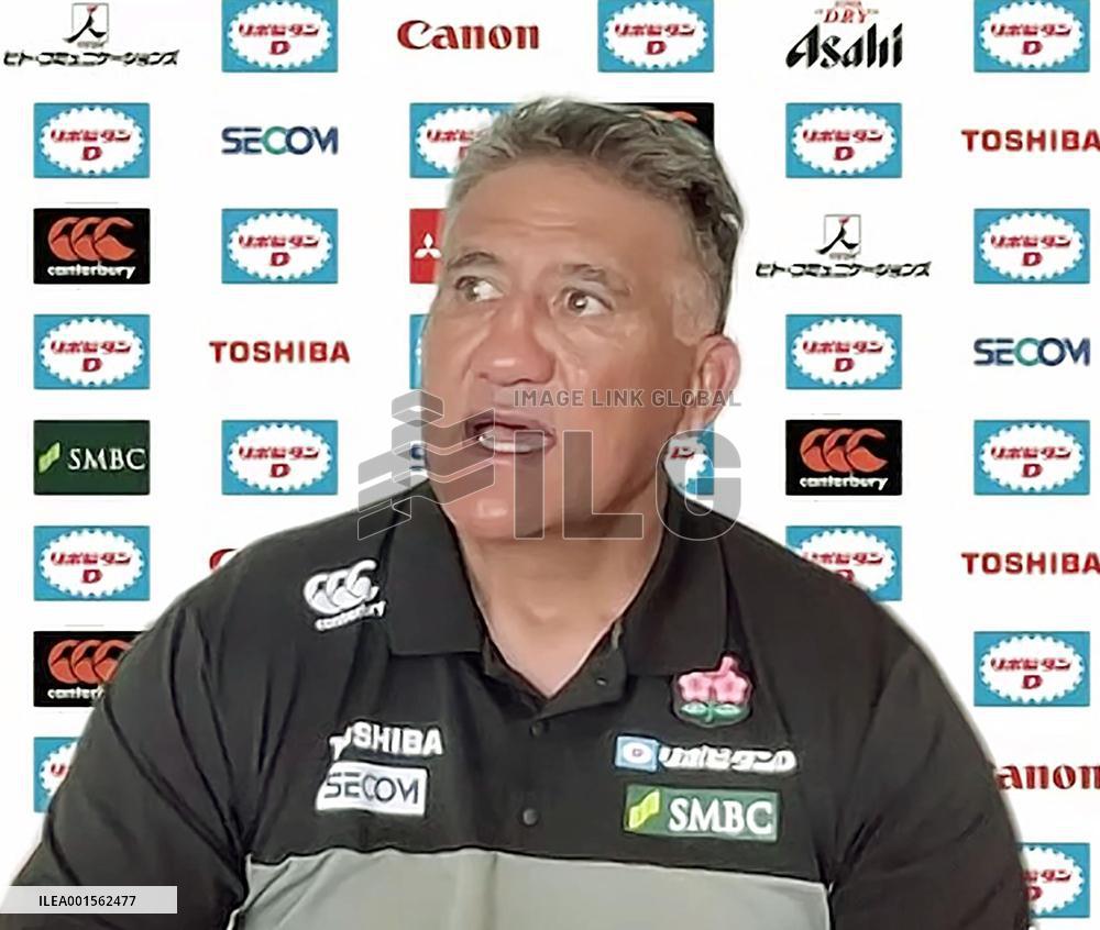 Japan head coach Joseph ahead of match against Tonga