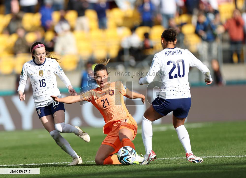 (SP)NEW ZEALAND-WELLINGTON-2023 FIFA WOMEN'S WORLD CUP-USA VS NED