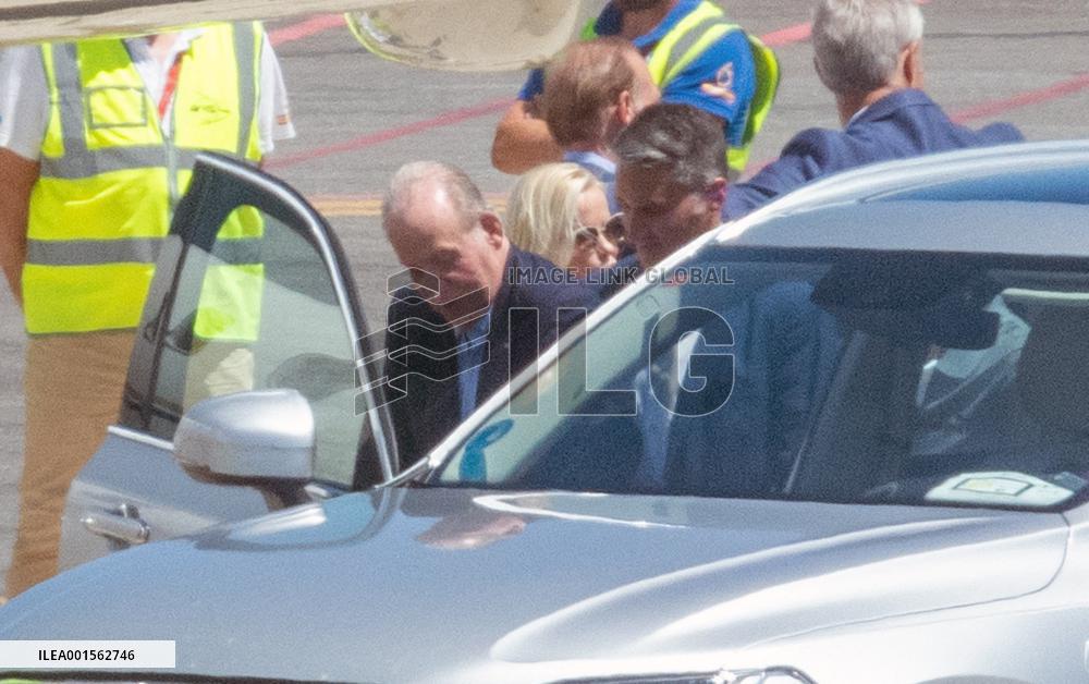 King Juan Carlos Arrives In Vigo