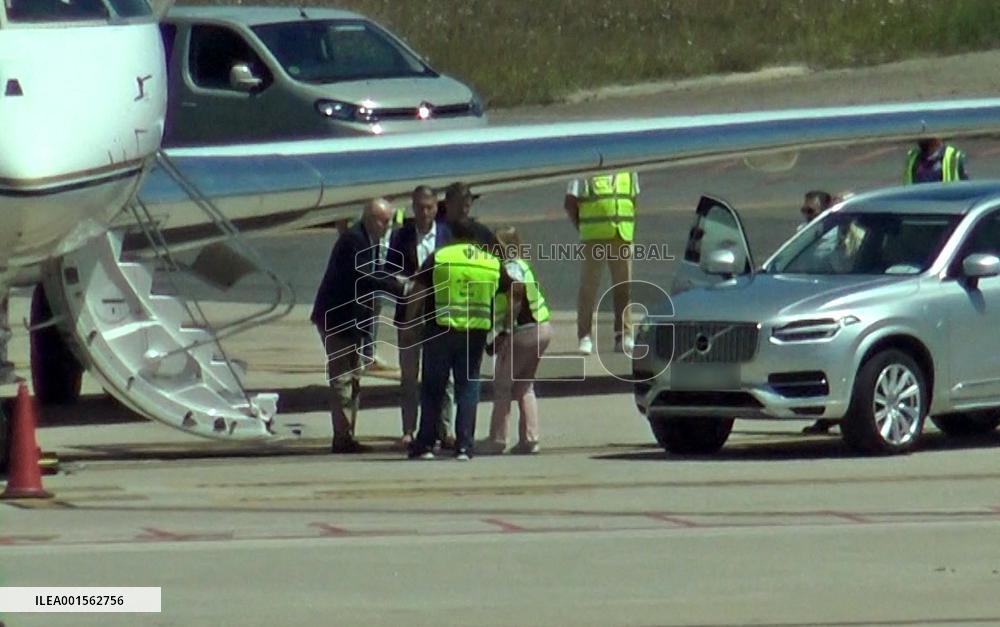King Juan Carlos Arrives In Vigo