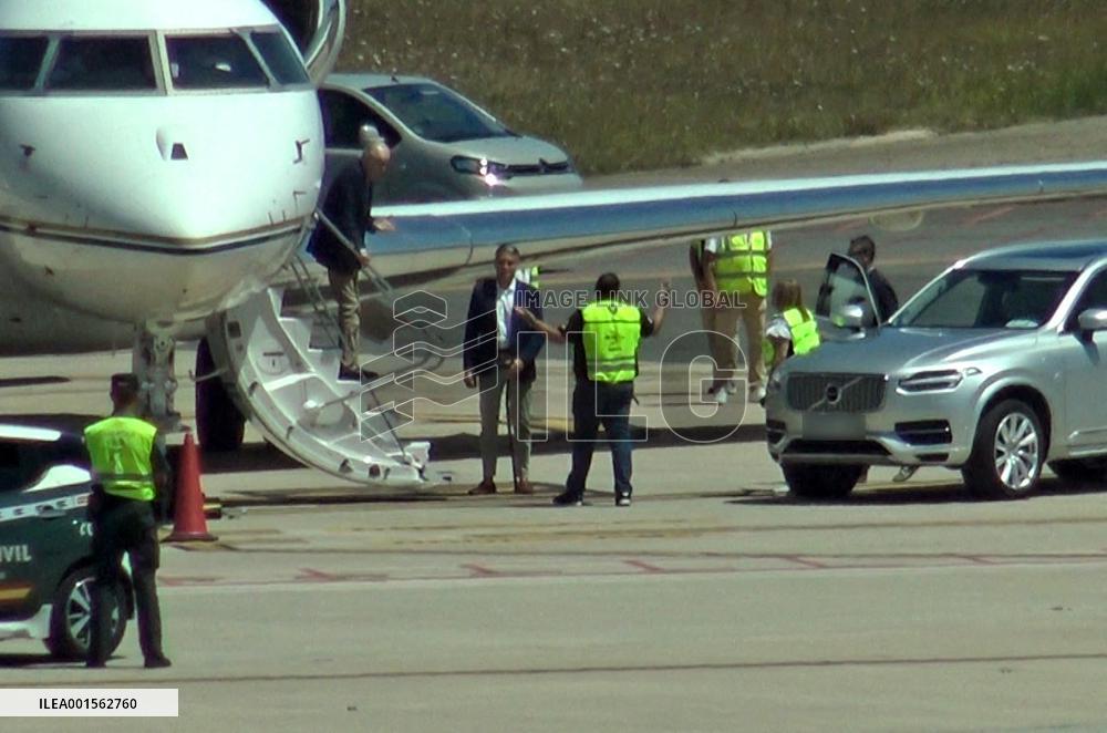 King Juan Carlos Arrives In Vigo