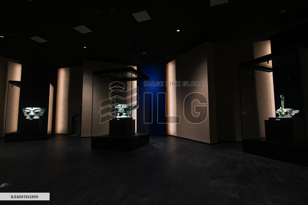 CHINA-SICHUAN-SANXINGDUI MUSEUM-NEW BUILDING-TRIAL OPERATION (CN)