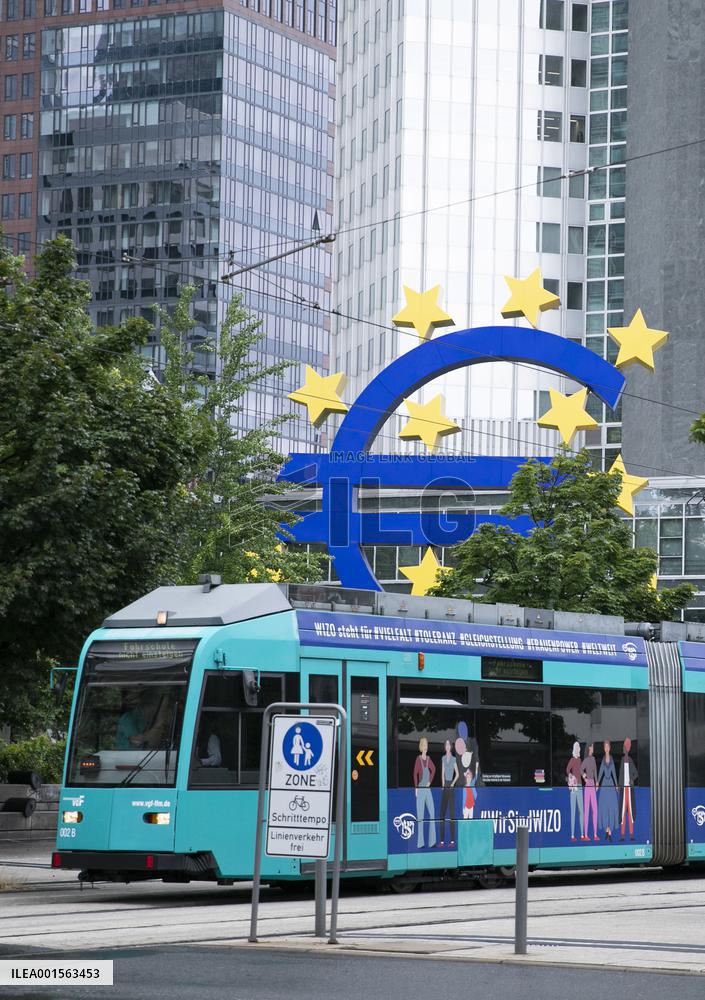 GERMANY-FRANKFURT-ECB-INTEREST RATES-RISE