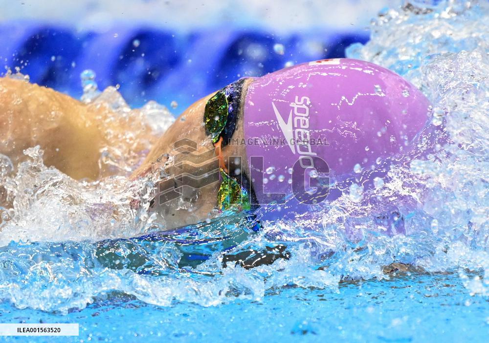 (SP)JAPAN-FUKUOKA-WORLD AQUATICS CHAMPIONSHIPS-SWIMMING-DAY 5