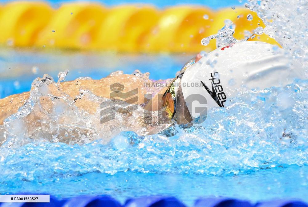 (SP)JAPAN-FUKUOKA-WORLD AQUATICS CHAMPIONSHIPS-SWIMMING-DAY 5