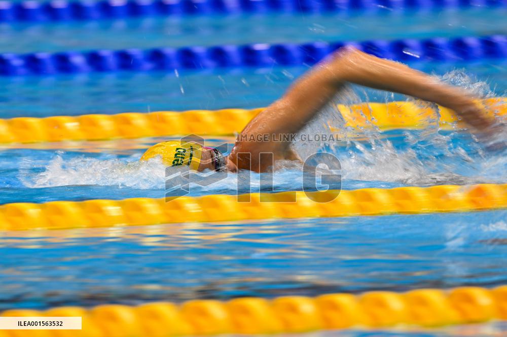 (SP)JAPAN-FUKUOKA-WORLD AQUATICS CHAMPIONSHIPS-SWIMMING-DAY 5