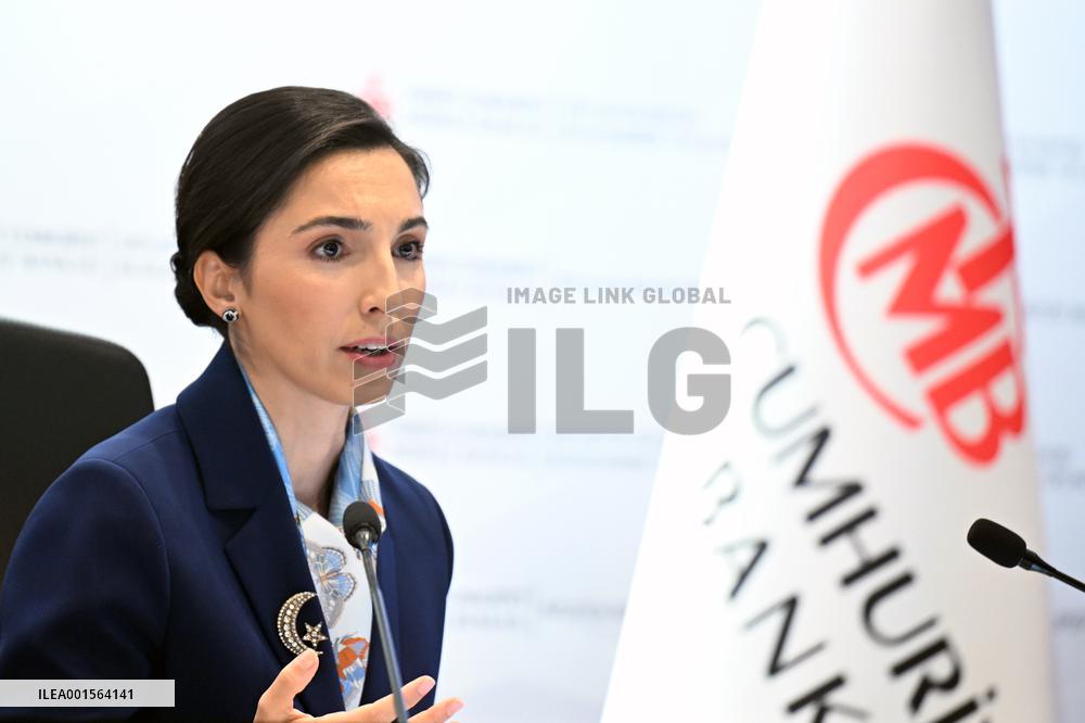 TÜRKIYE-ANKARA-CENTRAL BANK GOVERNOR-INFLATION FORECAST