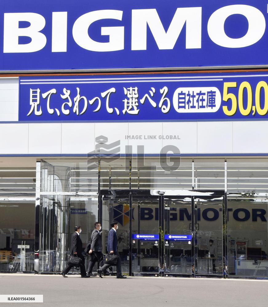 Inspection at Bigmotor outlet