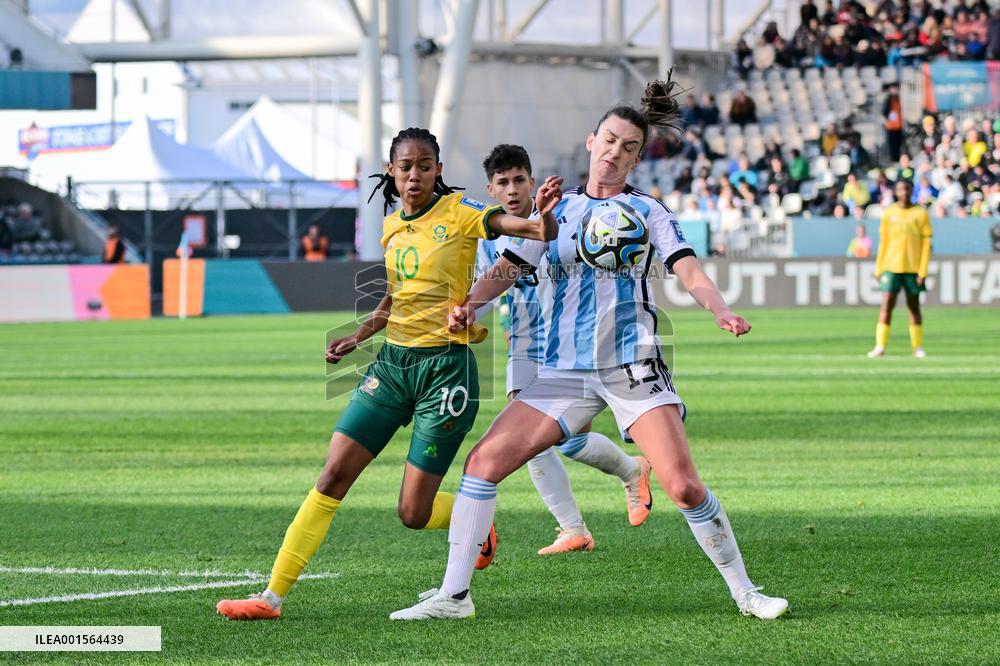 (SP)NEW ZEALAND-DUNEDIN-2023 FIFA WOMEN'S WORLD CUP-GROUP G-ARG VS RSA