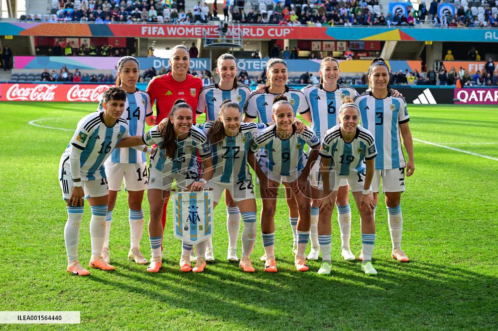 (SP)NEW ZEALAND-DUNEDIN-2023 FIFA WOMEN'S WORLD CUP-GROUP G-ARG VS RSA