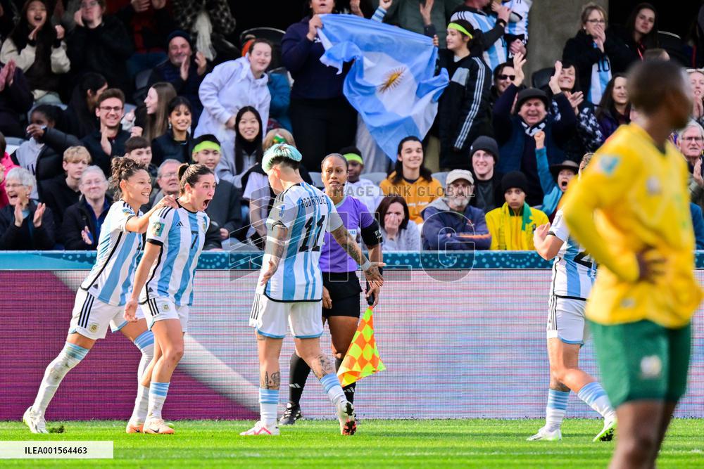 (SP)NEW ZEALAND-DUNEDIN-2023 FIFA WOMEN'S WORLD CUP-GROUP G-ARG VS RSA