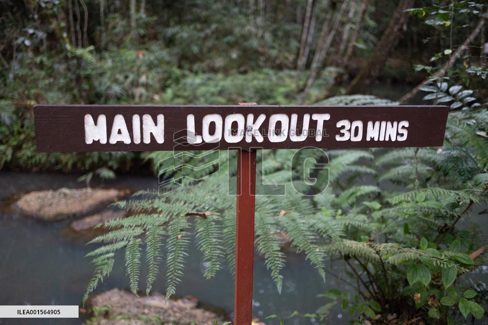 Macron Visits The Varirata National Park Forest - Papua New Guinea