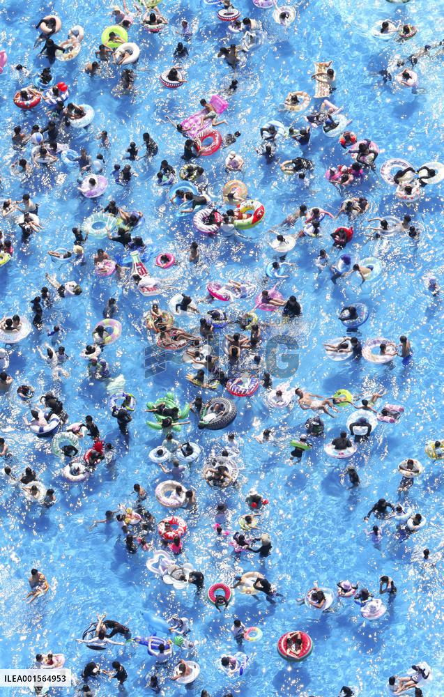 Hot weather in Japan