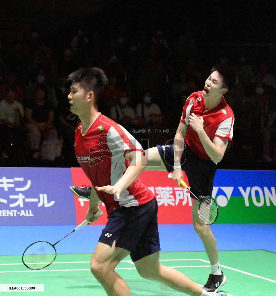 (SP)JAPAN-TOKYO-BADMINTON-JAPAN OPEN-MEN'S DOUBLES