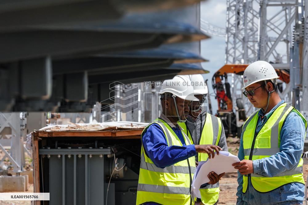 KENYA-MACHAKOS-KONZA SUBSTATION-CHINESE-EDUCATED ELECTRICAL ENGINEER