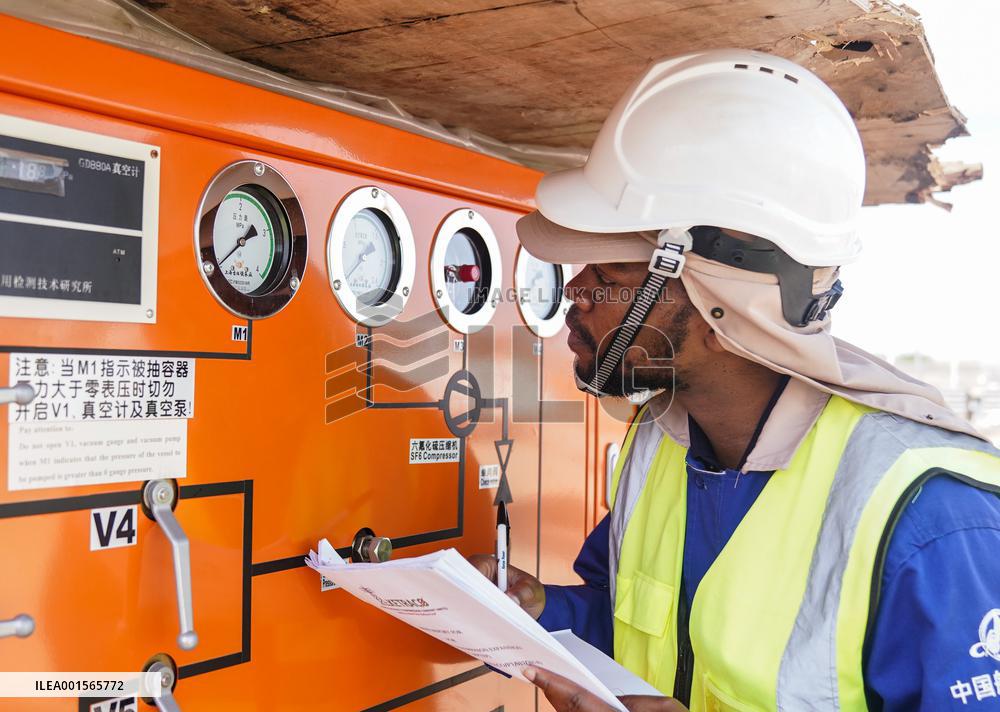 KENYA-MACHAKOS-KONZA SUBSTATION-CHINESE-EDUCATED ELECTRICAL ENGINEER