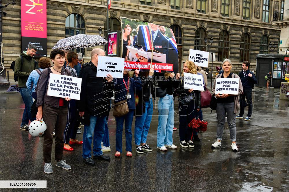 Newspaper JDD's 5th Week Strike - Paris