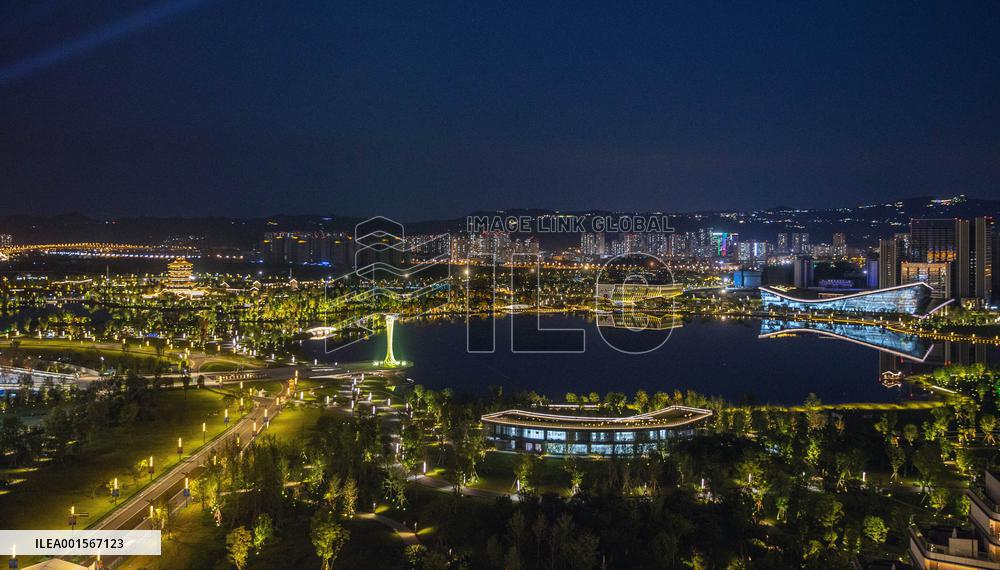 (Chengdu Universiade)CHINA-SICHUAN-CHENGDU-WORLD UNIVERSITY GAMES-OPENING CEREMONY(CN)