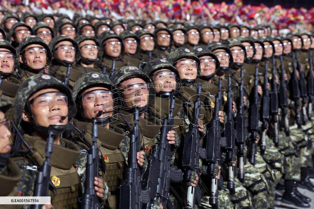 DPRK-PYONGYANG-MILITARY PARADE