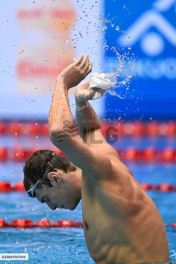 (SP)JAPAN-FUKUOKA-WORLD AQUATICS CHAMPIONSHIPS-SWIMMING-DAY 6