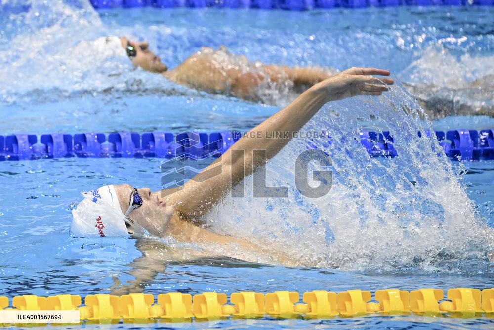 (SP)JAPAN-FUKUOKA-WORLD AQUATICS CHAMPIONSHIPS-SWIMMING-DAY 6