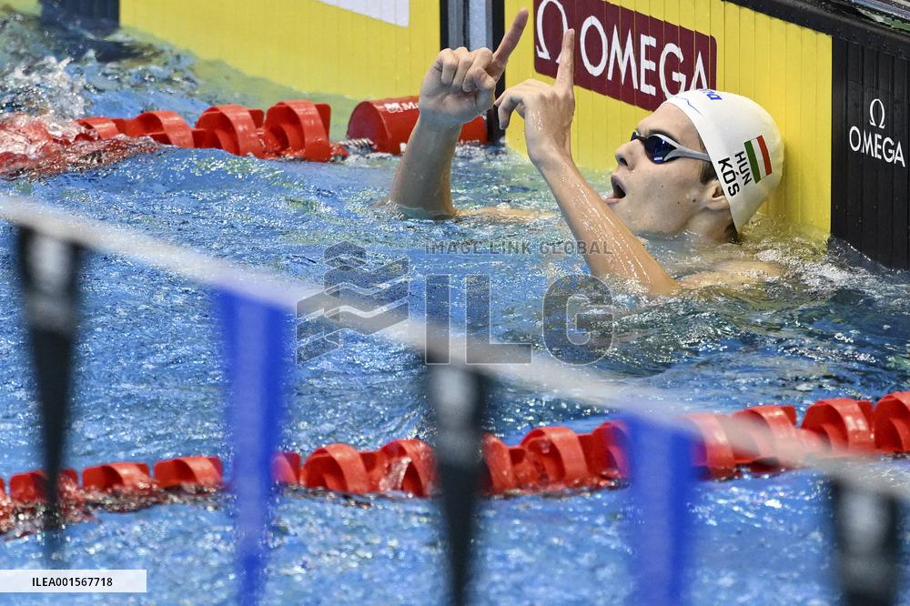 (SP)JAPAN-FUKUOKA-WORLD AQUATICS CHAMPIONSHIPS-SWIMMING-DAY 6