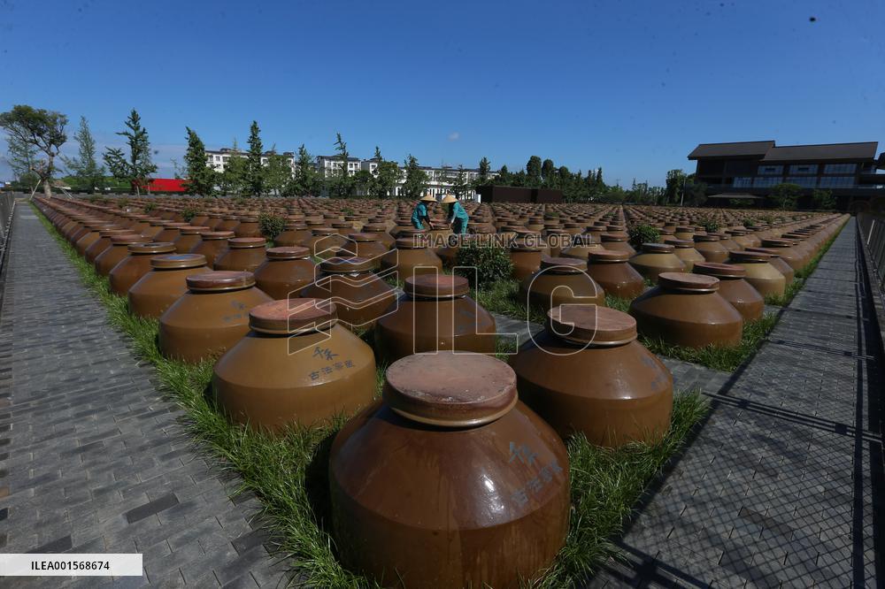 Food Company Vinegar Production in Meishan, China