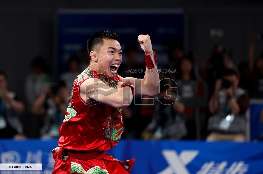 (Chengdu Universiade)CHINA-SICHUAN-CHENGDU-WORLD UNIVERSITY GAMES-WUSHU(CN)