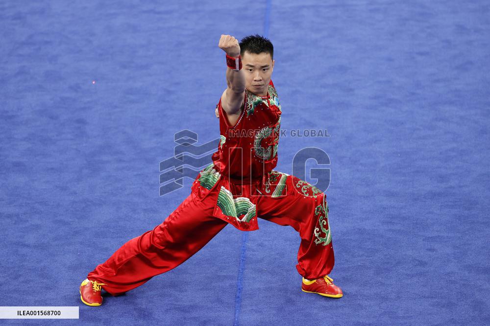 (Chengdu Universiade)CHINA-SICHUAN-CHENGDU-WORLD UNIVERSITY GAMES-WUSHU(CN)