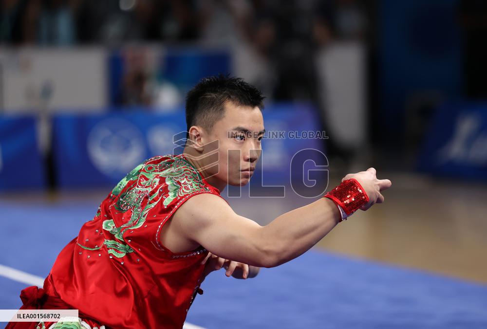 (Chengdu Universiade)CHINA-SICHUAN-CHENGDU-WORLD UNIVERSITY GAMES-WUSHU(CN)