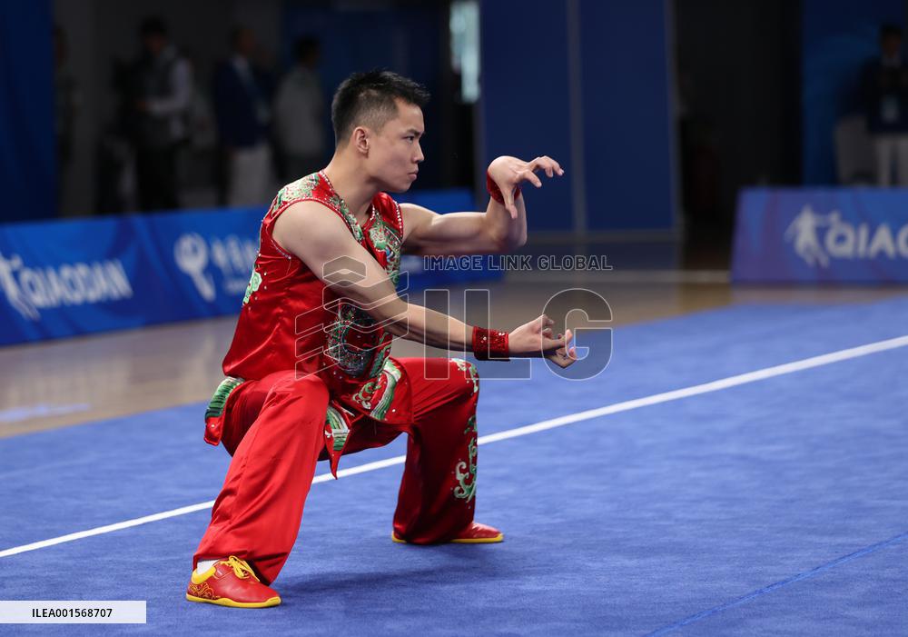 (Chengdu Universiade)CHINA-SICHUAN-CHENGDU-WORLD UNIVERSITY GAMES-WUSHU(CN)