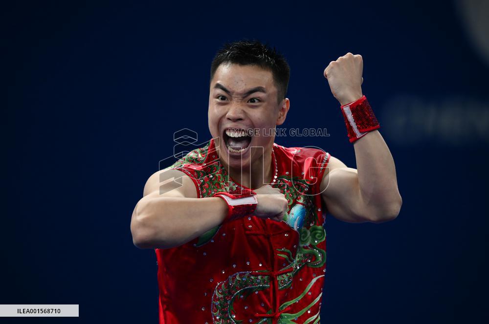 (Chengdu Universiade)CHINA-SICHUAN-CHENGDU-WORLD UNIVERSITY GAMES-WUSHU(CN)