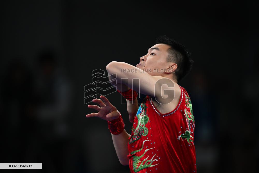 (Chengdu Universiade)CHINA-SICHUAN-CHENGDU-WORLD UNIVERSITY GAMES-WUSHU(CN)