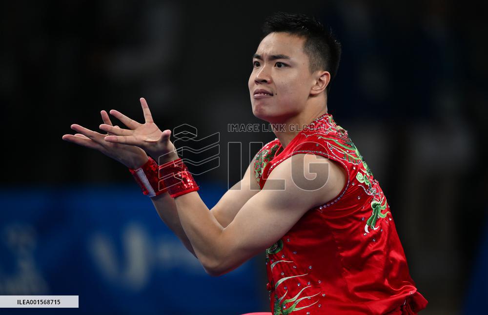 (Chengdu Universiade)CHINA-SICHUAN-CHENGDU-WORLD UNIVERSITY GAMES-WUSHU(CN)