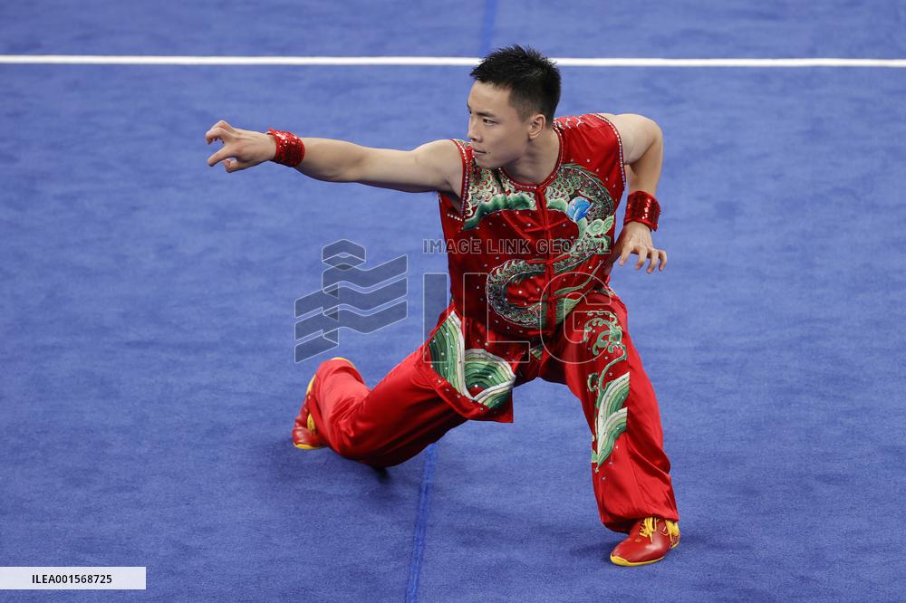 (Chengdu Universiade)CHINA-SICHUAN-CHENGDU-WORLD UNIVERSITY GAMES-WUSHU(CN)