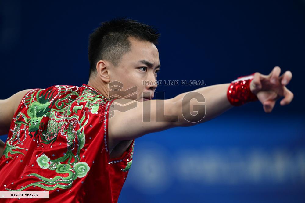 (Chengdu Universiade)CHINA-SICHUAN-CHENGDU-WORLD UNIVERSITY GAMES-WUSHU(CN)