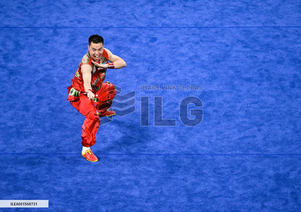 (Chengdu Universiade)CHINA-SICHUAN-CHENGDU-WORLD UNIVERSITY GAMES-WUSHU(CN)