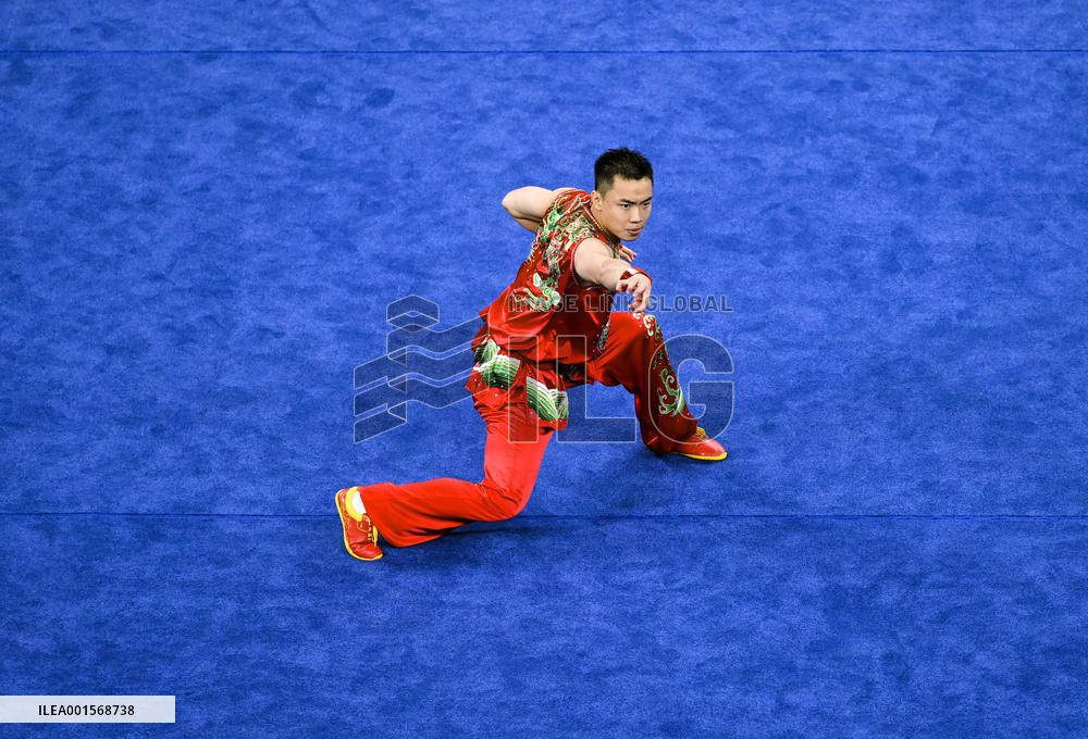 (Chengdu Universiade)CHINA-SICHUAN-CHENGDU-WORLD UNIVERSITY GAMES-WUSHU(CN)