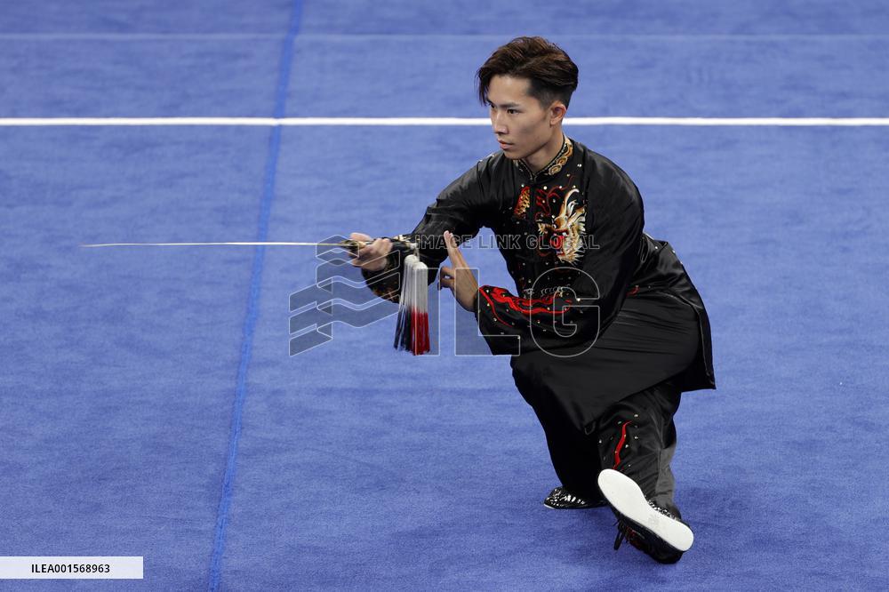 (Chengdu Universiade)CHINA-SICHUAN-CHENGDU-WORLD UNIVERSITY GAMES-WUSHU(CN)