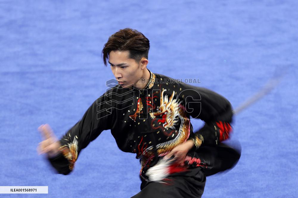 (Chengdu Universiade)CHINA-SICHUAN-CHENGDU-WORLD UNIVERSITY GAMES-WUSHU(CN)