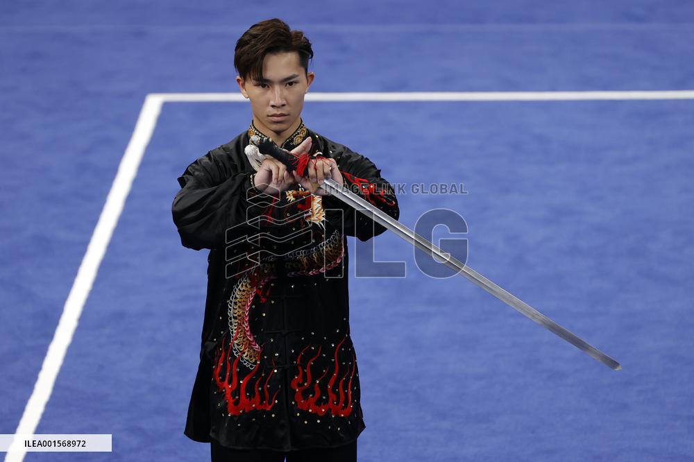 (Chengdu Universiade)CHINA-SICHUAN-CHENGDU-WORLD UNIVERSITY GAMES-WUSHU(CN)